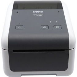 Brother 4 inch Direct Thermal Desktop Barcode and Label Printer (TD4410DXX1)