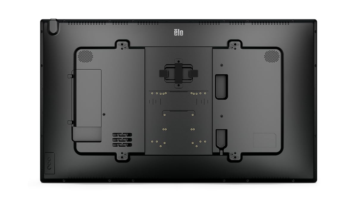 Tył 4304L — wnęka na komputer Elo Backpack, Intel NUC lub BrightSign