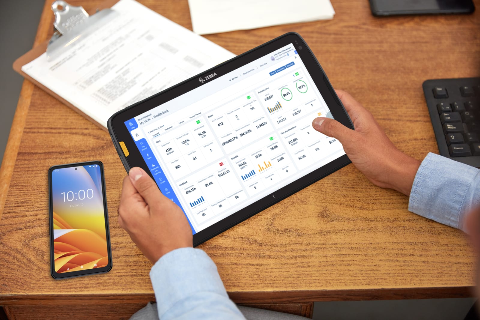 Zaplecze i biuro — zadania Workcloud