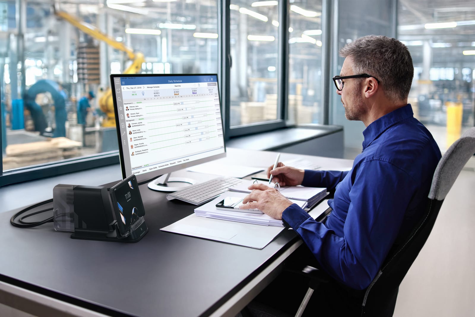 Stanowisko biurowe — tryb desktop z Workstation Connect