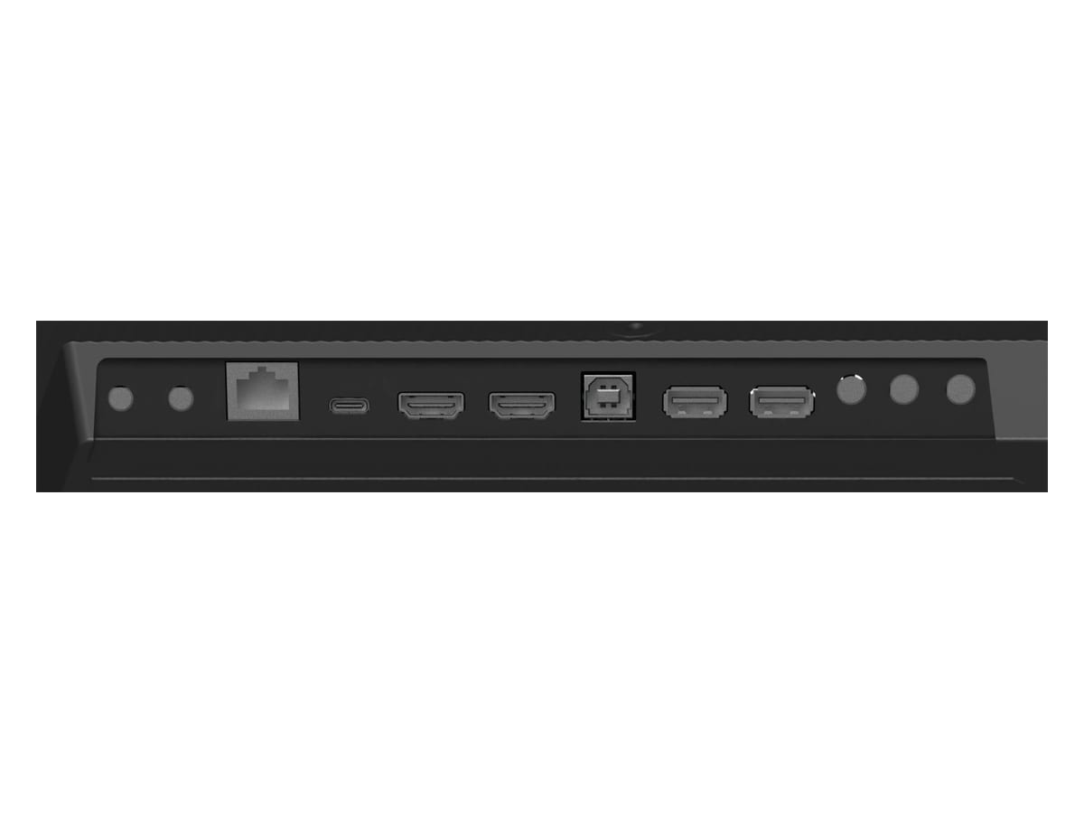 Panel złączy — HDMI, USB-C, RJ45, RS-232c i USB typu A