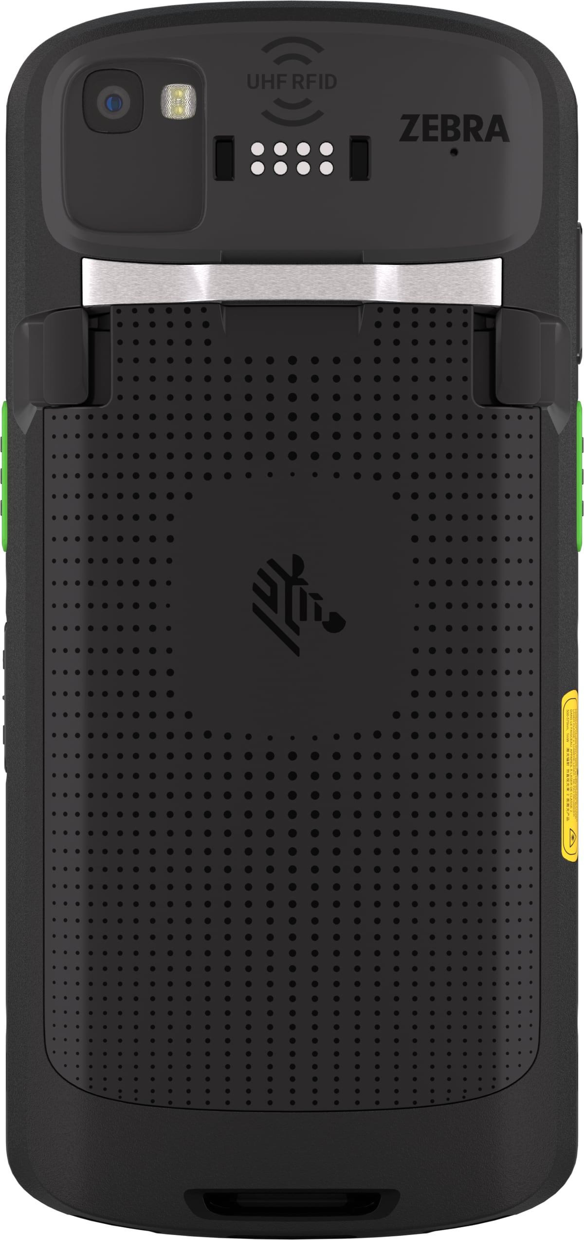 TC53e-RFID — tył z wbudowanym czytnikiem RFID UHF