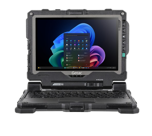 UX10 w doku z klawiaturą — tryb wzmocnionego laptopa