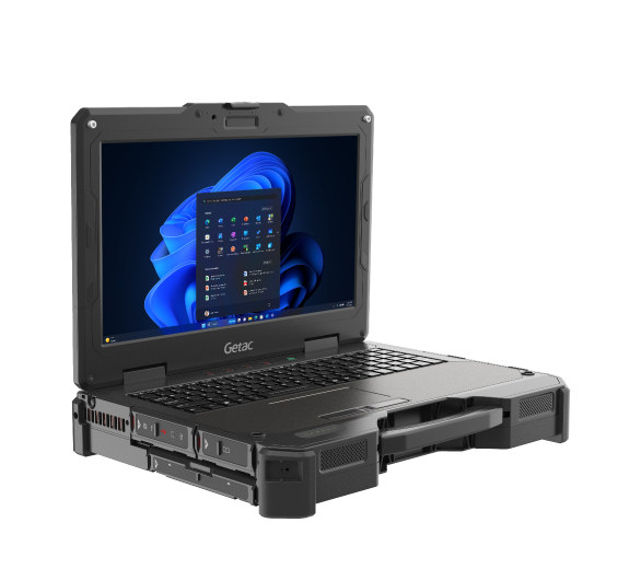 X600 Pro z boku — dodatkowa sekcja na sloty PCI/PCIe i baterie